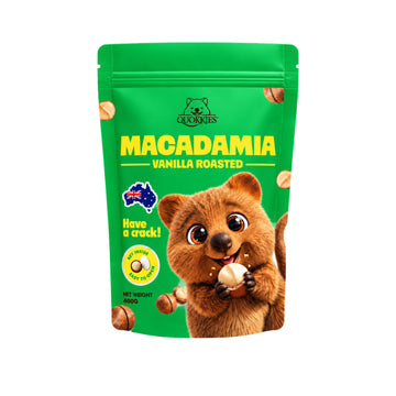 Macadamia Vanilla Roasted In Shell 400G