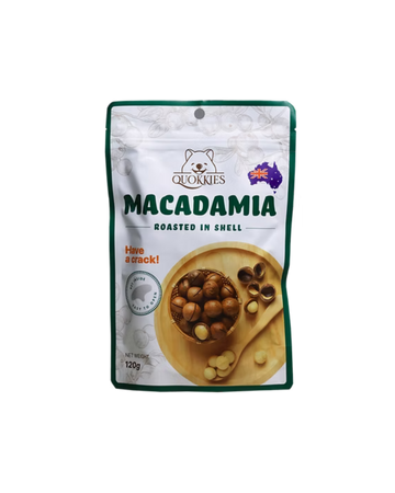 Macadamia Vanilla Roasted In Shell 120G x 10 Bundle