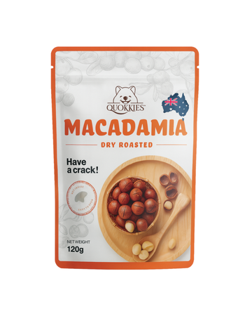 NEW Macadamia Vanilla Roasted 120g + Dry Roasted 120g Bundle Pack x10